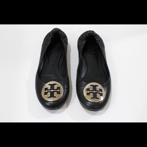 Tory Burch Minnie Flats - Black